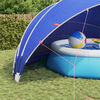 vidaXL Pool-Dome Gr&uuml;n 592 x 590 x 275 cm