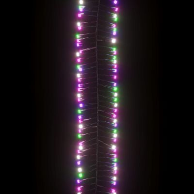vidaXL LED-Lichterkette mit 1000 LEDs Pastell Mehrfarbig 11 m PVC