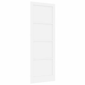 vidaXL Interior T&uuml;r Wei&szlig; 83 x 232 cm Sperrholz