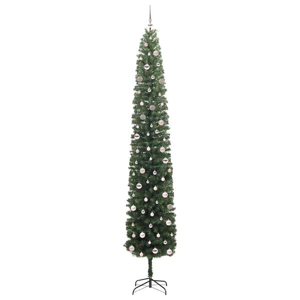 vidaXL K&uuml;nstlicher Weihnachtsbaum mit 300 LEDs mit St&auml;nder Gr&uuml;n 300 cm