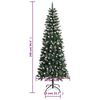vidaXL K&uuml;nstlicher Weihnachtsbaum mit St&auml;nder Gr&uuml;n 240 cm PVC