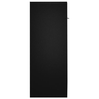 vidaXL Sideboard Schwarz 60x30x75 cm Holzwerkstoff