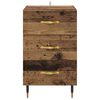 vidaXL Nachttisch mit Schubladen Altholz 40 x 40 x 66 cm Holzwerkstoff