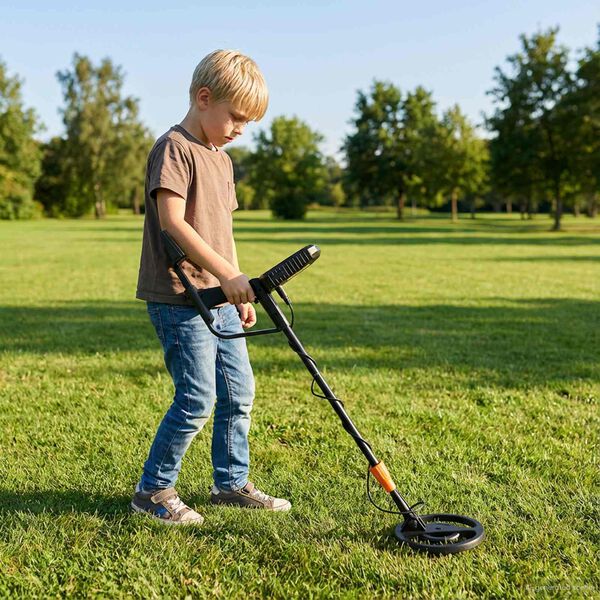 vidaXL Metal Detector with LCD Display 3 Models 19 cm Coil Schwarz