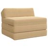 vidaXL Klappsofa Bett Hellgr&uuml;n-Grau 200 x 70 x 10 cm Cordstoff