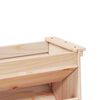 vidaXL Vertikalbeet mit 6 F&auml;chern 69x40x101,5 cm Massivholz Kiefer