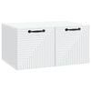 vidaXL Wandmontierter TV-Schrank Wei&szlig; 59,5 x 41 x 30 cm Holzwerkstoff