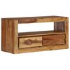 vidaXL TV-Schrank Massivholz Akazie 80x30x40 cm