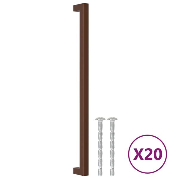 vidaXL M&ouml;belgriffe 20 Stk. Bronzen 320 mm Edelstahl
