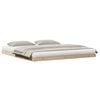 vidaXL Bodenbettgestell Natur 180 x 220 cm Massives Kiefernholz