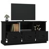 vidaXL TV-Schrank Schwarz 100x35x50 cm Holzwerkstoff