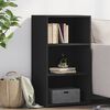vidaXL Sideboard Schwarz 50x41x93 cm Holzwerkstoff