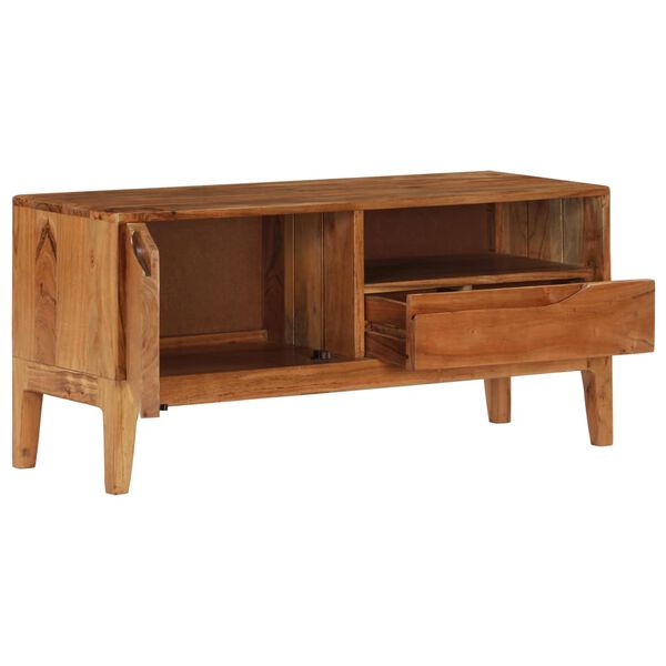 vidaXL TV-Schrank Massivholz Akazie 88×30×40 cm