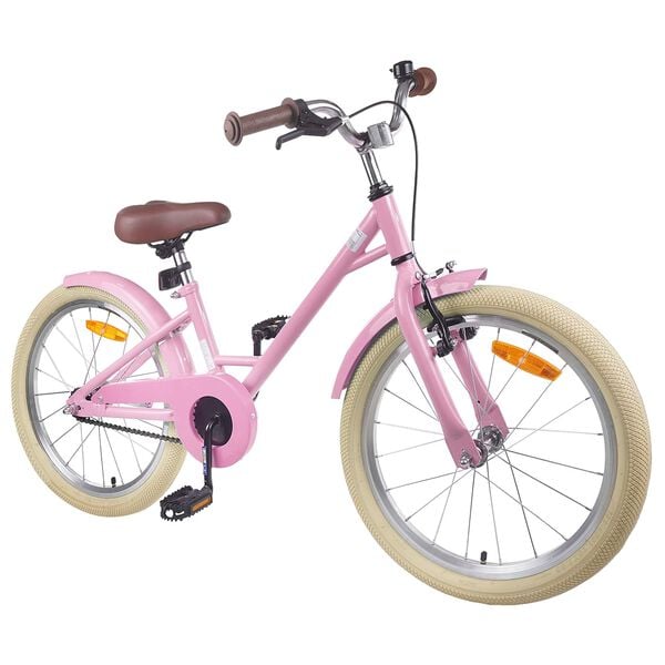vidaXL Kinderfahrrad 20 Zoll f&uuml;r 6-11 Jahre alt Hellrosa