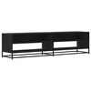 vidaXL TV-Schrank Schwarz 180,5x40x46 cm Holzwerkstoff