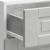 vidaXL K&uuml;chenunterschrank Porto Betongrau Holzwerkstoff