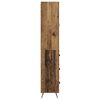 vidaXL Highboard Wandmontiert Altholz 69,5 x 34 x 180 cm Holzwerkstoff