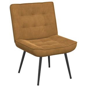 vidaXL Relaxsessel Braun 64x74x84 cm Samt