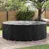 vidaXL Gartenm&ouml;belabdeckung Schwarz 279 x 279 x 71 cm 210D-Gewebe