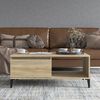vidaXL Couchtisch Sonoma-Eiche 90x50x36,5 cm Holzwerkstoff