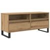vidaXL TV-Schr&auml;nk mit Schubladen Artisan-Eiche 100 x 34,5 x 44,5 cm