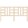 vidaXL Kopfteil 206x4x100 cm Massivholz Kiefer
