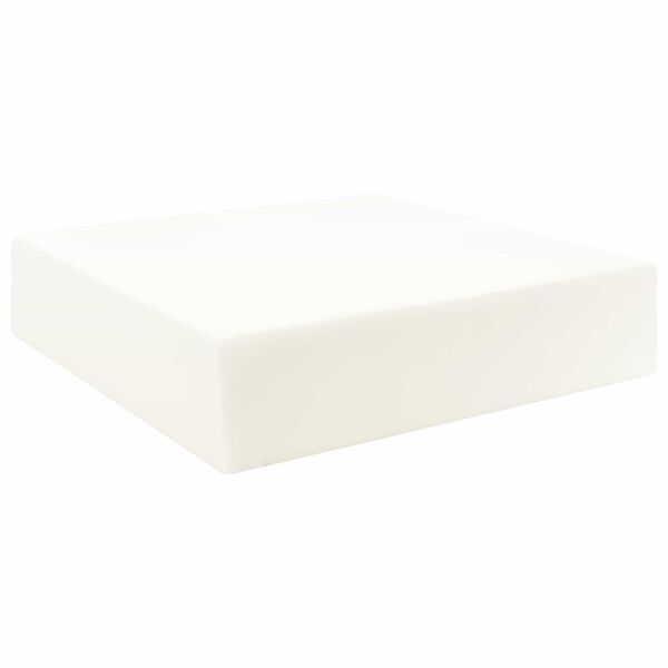 vidaXL Sitzkissen Schwarz 40 x 40 x 11 cm PU-Schaum