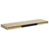 vidaXL Schweberegale 4 Stk. Eiche-Optik 80x23,5x3,8 cm MDF