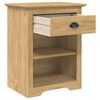 vidaXL Nachttisch BODO Honigbraun 53 x 38,5 x 67 cm Holzwerkstoff