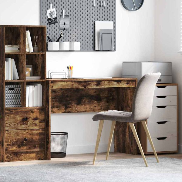 vidaXL Schreibtisch Ger&auml;ucherte Eiche 100 x 40 x 76 cm