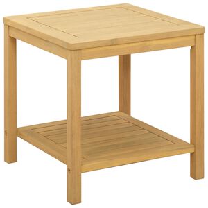 vidaXL Beistelltisch &Ouml;l-Natur 45 x 45 x 45 cm Massivholz Akazie