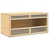 vidaXL Terrarium Holzwerkstoff 100x47x47 cm