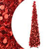 vidaXL Pop-up-Weihnachtsbaum 150 cm PET Rot