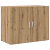 vidaXL Wandschrank Artisan-Eiche 80 x 42,5 x 64 cm Holzwerkstoff