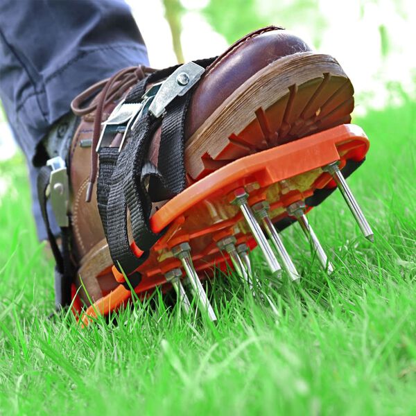 GR&Uuml;NTEK Rasenl&uuml;fter-Nagelschuhe