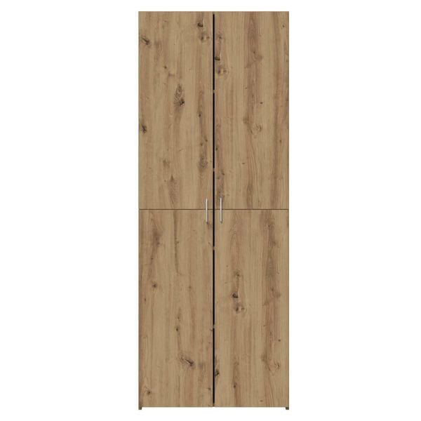 vidaXL Highboard 2 pcs Artisan-Eiche 70 x 42,5 x 185 cm