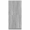 vidaXL Kleiderschrank Grau Sonoma 90x52x200 cm Holzwerkstoff