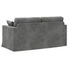 vidaXL Sofa Dunkelgrau Gesamtabmessungen: 158 x 78 x 80 cm (B x T x H)
