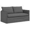 vidaXL Sofa Set 2 pcs Dunkelgrau 196 x 82 x 85 cm Stoff