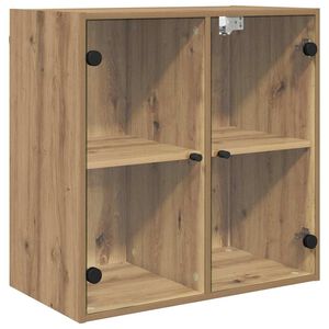 vidaXL Wandschrank Artisan-Eiche 68 x 37 x 68,5 cm Holzwerkstoff