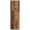 vidaXL Badezimmerschrank Altholz 79,5 x 49 x 156 cm Holzwerkstoff