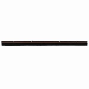 vidaXL Aufsteck T&uuml;rb&uuml;rstendichtungen 2 stk. 100 cm Aluminiumlegierung