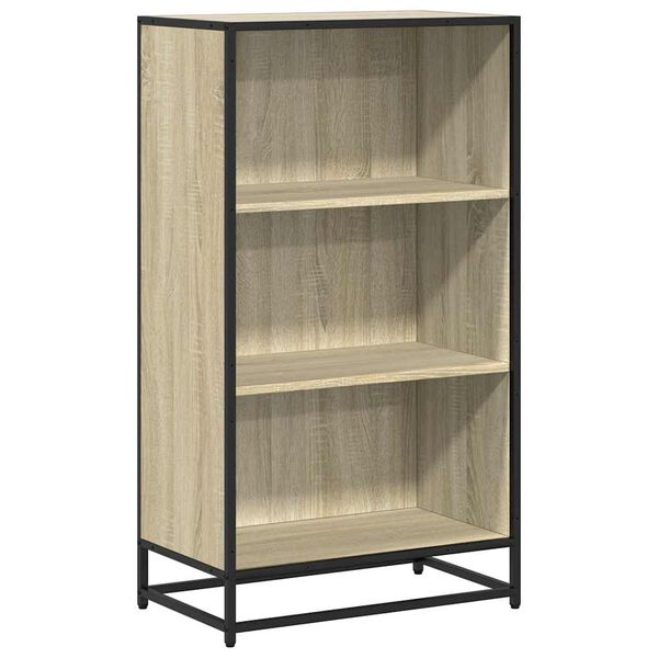 vidaXL Bücherregal Sonoma-Eiche 60x35x107,5 cm Holzwerkstoff