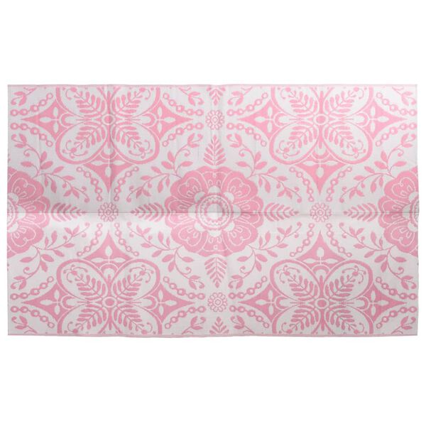 vidaXL Outdoor-Teppich ARAKIL Rosa 190x290 cm PP