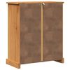vidaXL Badezimmerschrank VIGO Braun und Honigbraun 68 x 34 x 80 cm