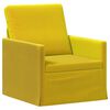 vidaXL Einzelsofa Gelb 70 x 81 x 82 cm Samt (V)