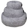 DISTRICT70 Haustierbett FUZZ Hellgrau M
