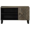 vidaXL TV-Schrank 80x33x46 cm Massivholz Mango