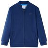 vidaXL Kinder-Sweatshirt mit Rei&szlig;verschluss Marineblau 92