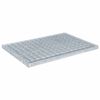 vidaXL Gitter Silber 50 x 35 x 2 cm Feuerverzinkter Stahl